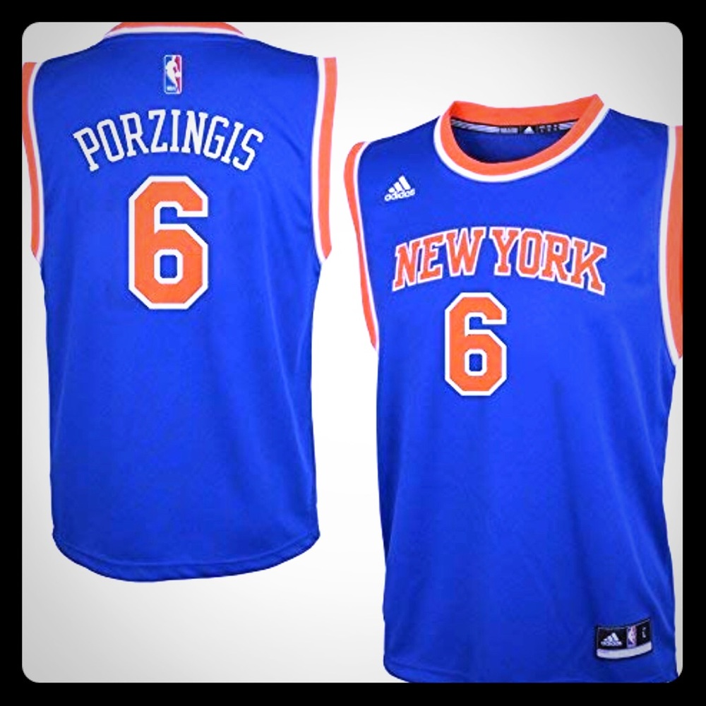 Men’s Adidas Kristaps Porzingis NY Knicks Jersey